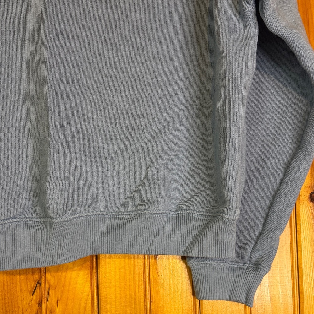 American Eagle Outfitters Sky Blue This Feels Seriously Lived In Sweatshirt - Picture 6 of 8